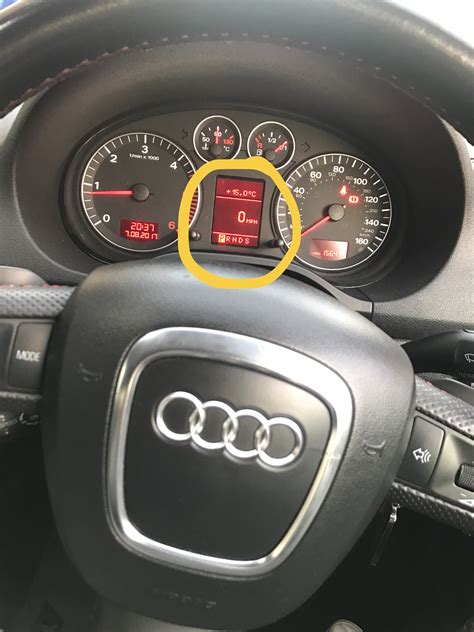 0 button, which is below the instrument cluster, resets the trip meter which is displayed next to the total mileage meter in the instrument cluster. . How to display miles to empty audi q5